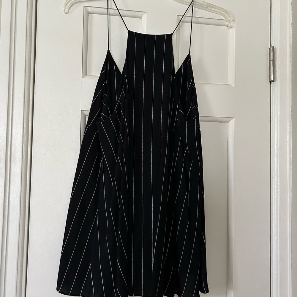 Elegant Black Striped Top